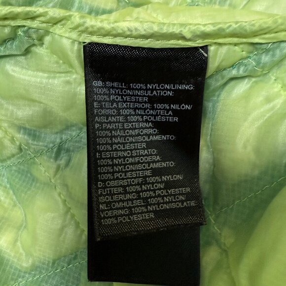 The North Face Women’s ThermoBall Jacket Teal Medium Insulated Lightweight - Picture 9 of 12